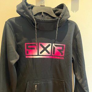 FXR Ladies Black and Pink Hoodie